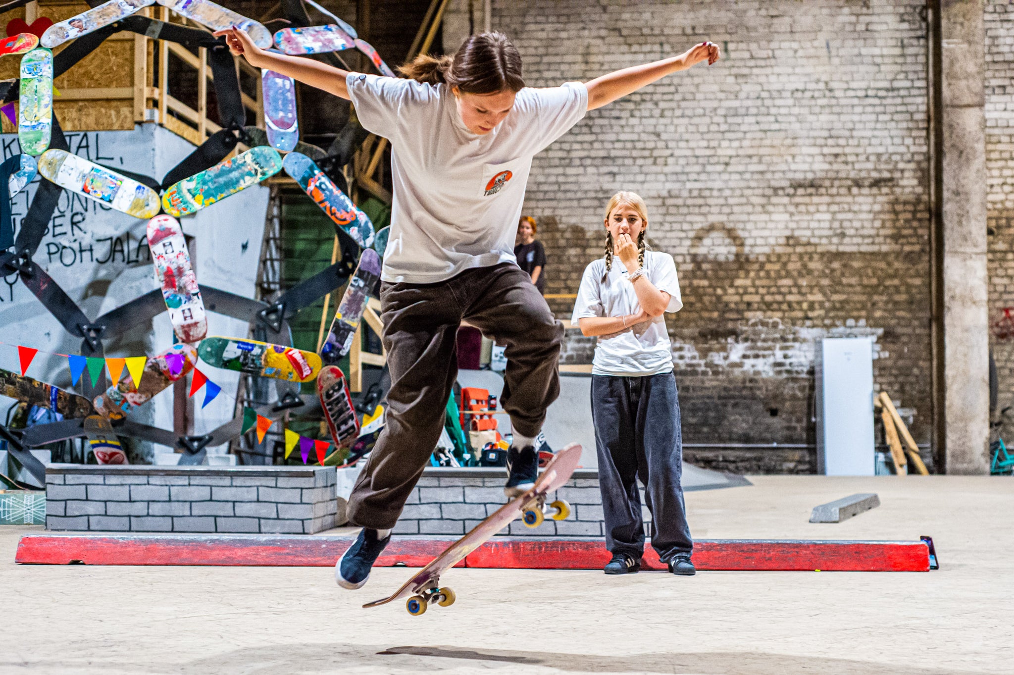 "Girls shred stereotypes: Fun and Freedom in Tallinn's Krulli Park”